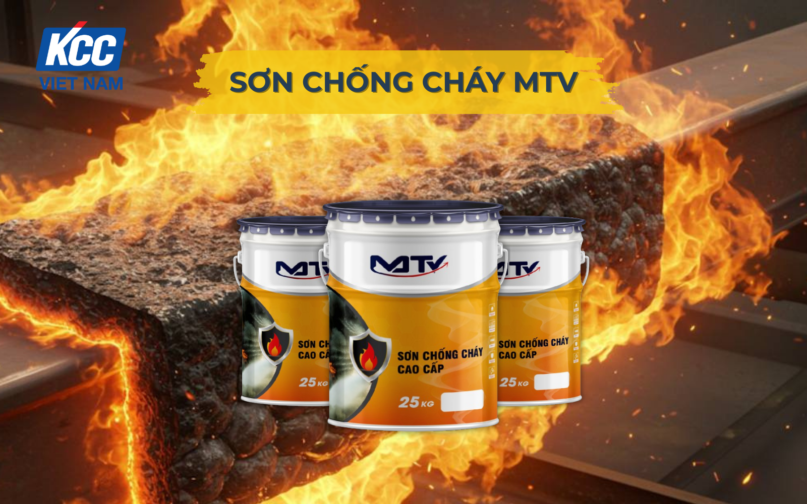 sơn chống cháy MTV